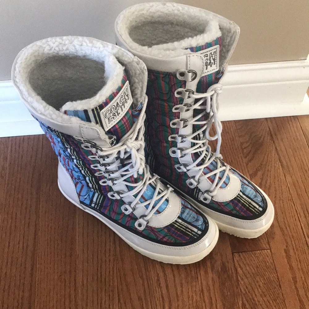 Coach snow boots